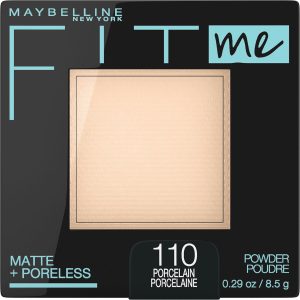 Fit Me® Matte + Poreless Powder Foundation Makeup Porcelain 110