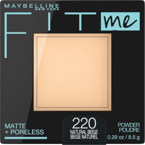 Fit Me® Matte + Poreless Powder Foundation Makeup Natural Beige 220