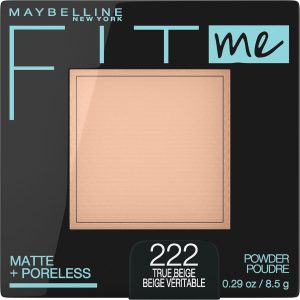 Fit Me® Matte + Poreless Powder Foundation Makeup True Beige 222