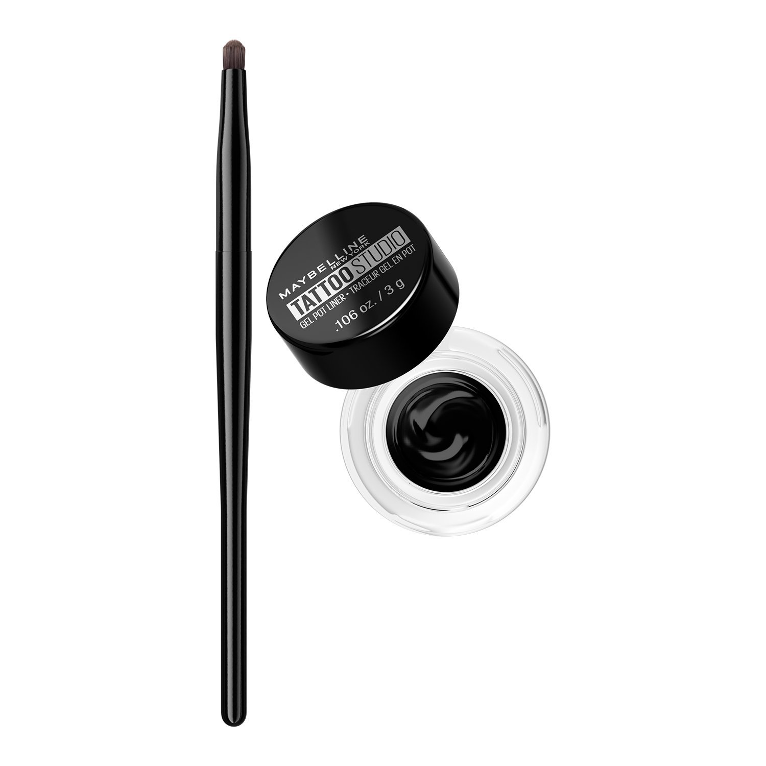 Tattoo Studio® Gel Pot Eyeliner Blackest Black - Image 3