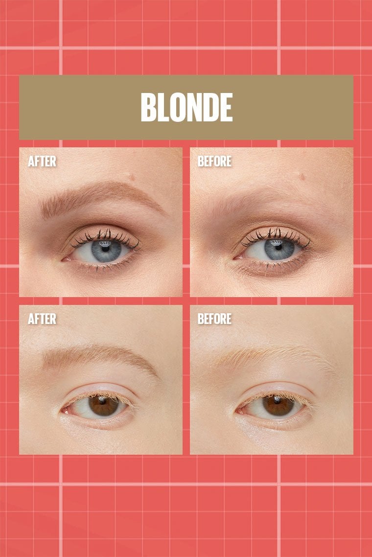 Build-A-Brow 2-in-1 Brow Pen and Sealing Gel Eye Makeup Blonde - Image 5