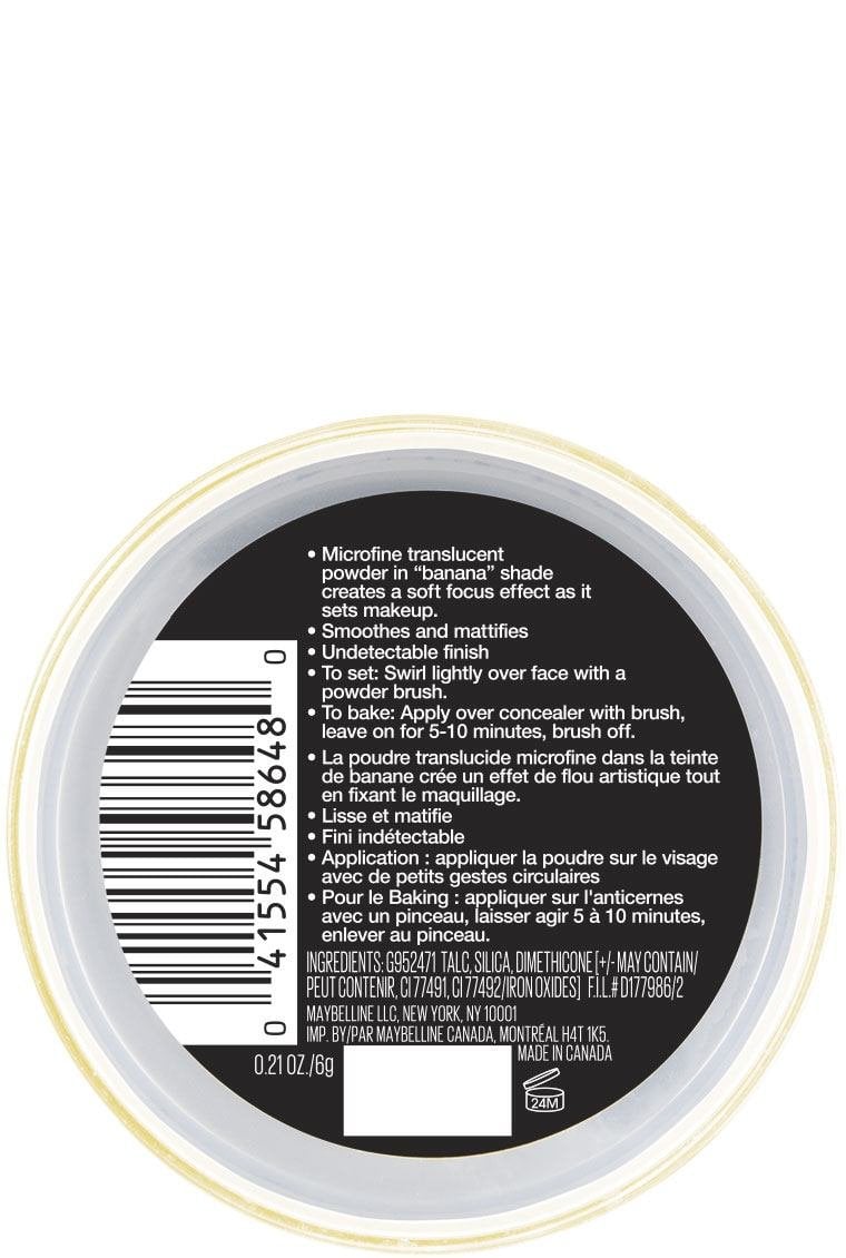 Lasting Fix® Banana Powder Loose Setting Powder Makeup Banana - Image 3