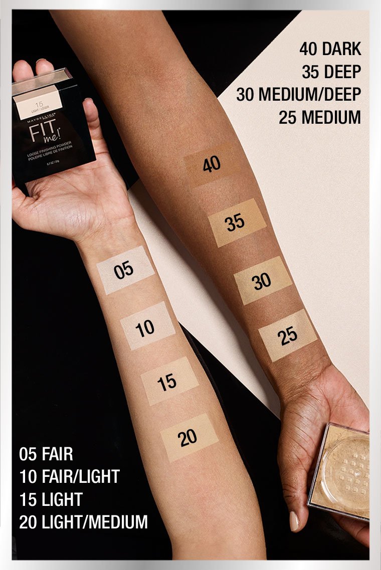 Fit Me® Loose Finishing Powder Face Makeup Medium Deep - Image 4