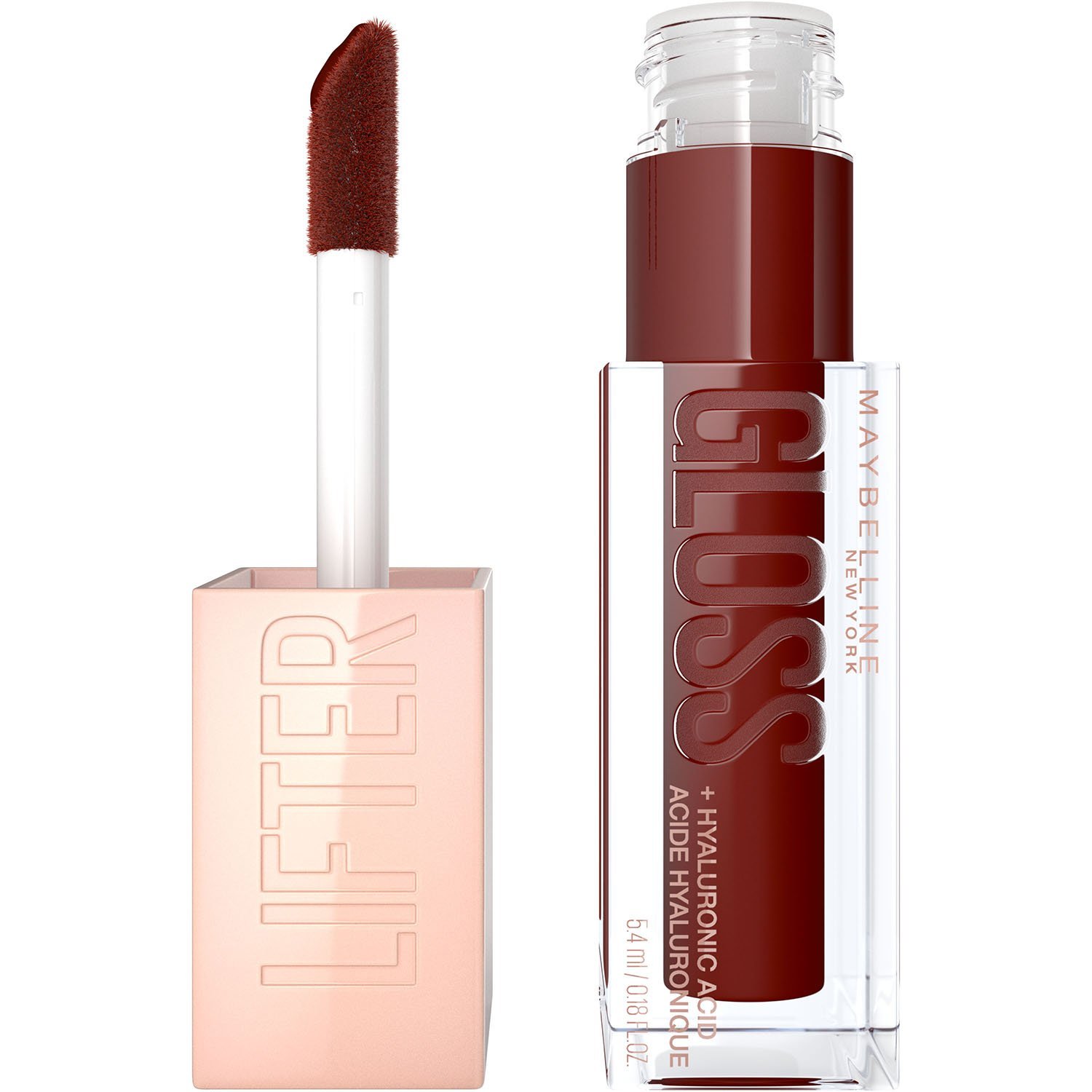 Lifter Gloss® Lip Gloss Makeup With Hyaluronic Acid Maple