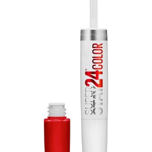 Super Stay 24® Hour Long-Lasting 2-Step Liquid Lipstick Keep It Red