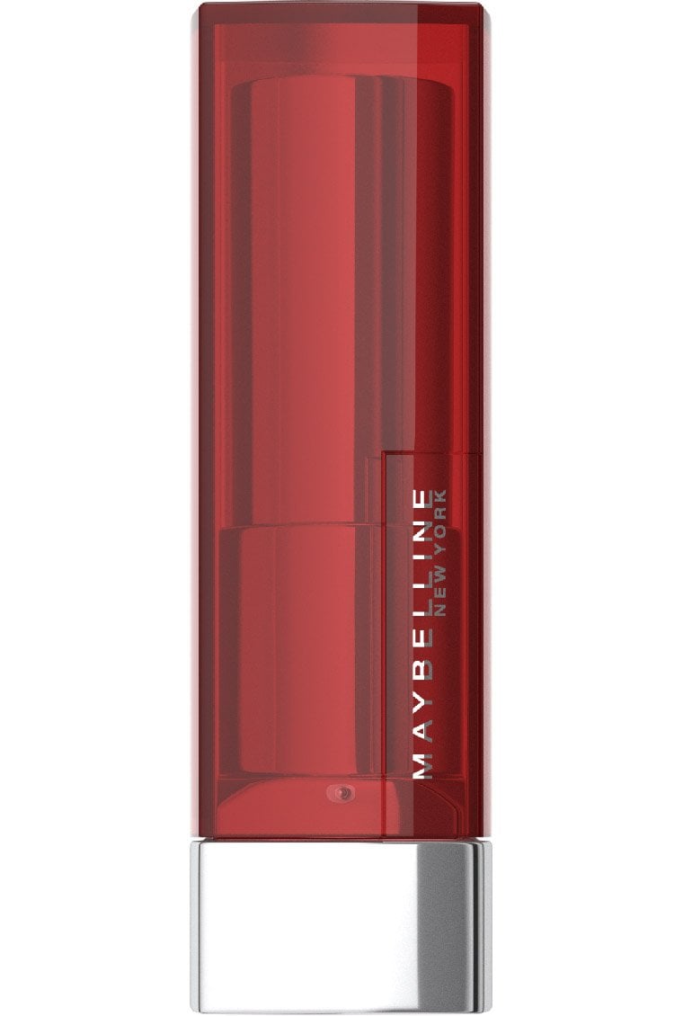 Color Sensational® The Creams Cream Finish Lipstick Makeup On Fire Red - Image 3