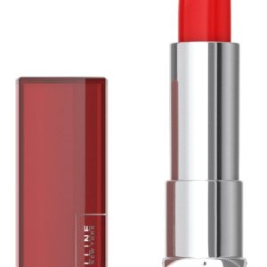 Color Sensational® The Creams Cream Finish Lipstick Makeup On Fire Red