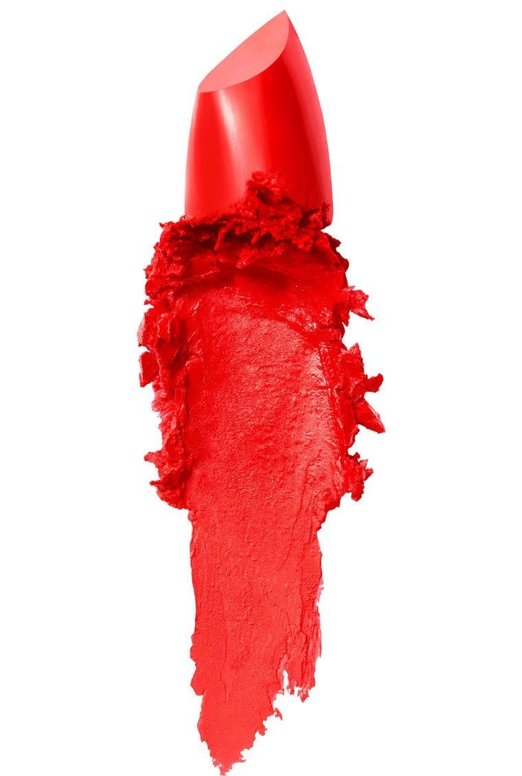 Color Sensational® The Creams Cream Finish Lipstick Makeup On Fire Red - Image 2