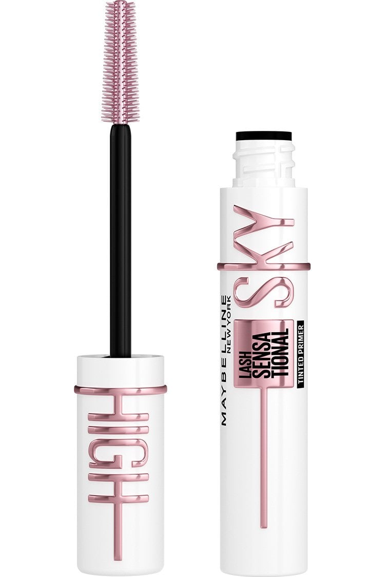 Lash Sensational Sky High® Tinted Primer Mascara Makeup Soft Black