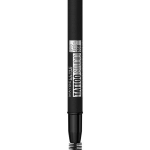 TATTOO STUDIO® WATERPROOF BROW PENCIL UP TO 36HR WEAR Deep Brown