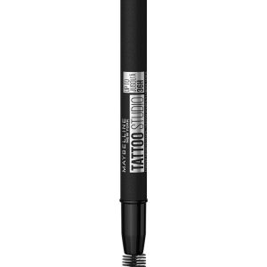TATTOO STUDIO® WATERPROOF BROW PENCIL UP TO 36HR WEAR Black Brown