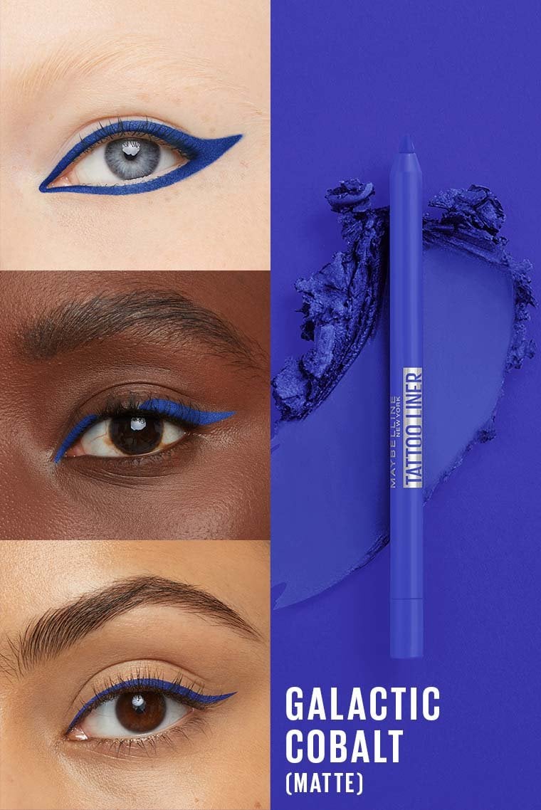 Tattoo Studio® Sharpenable Longwear Waterproof Gel Eyeliner Pencil Galactic Cobalt - Image 4