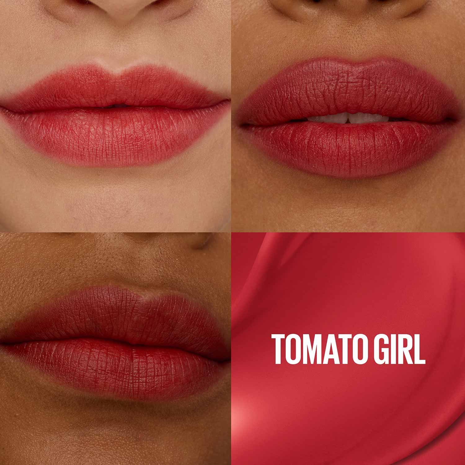 Super Stay Teddy Tint™ LIQUID LIP TINT Tomato Girl - Image 3
