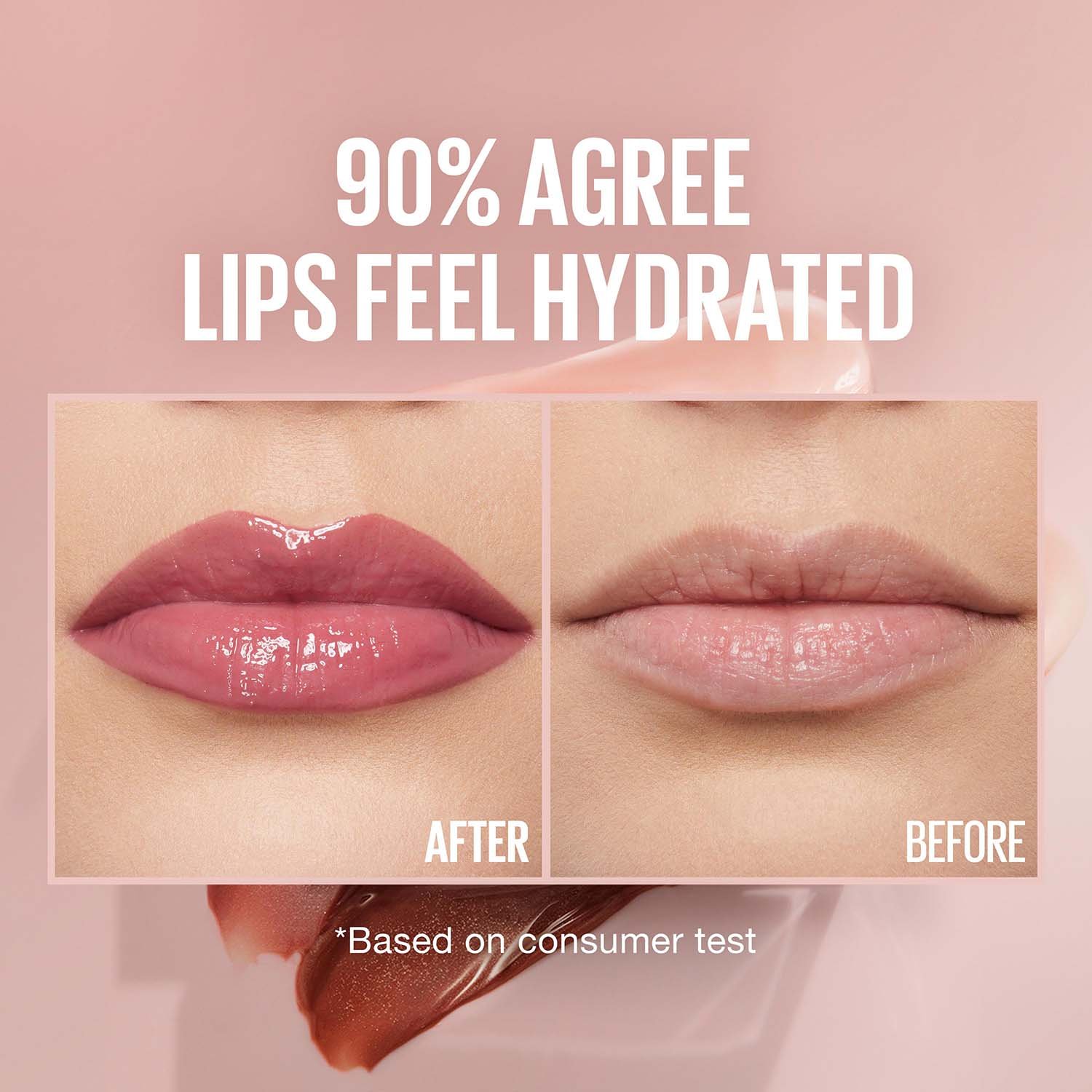 Lifter Gloss® Lip Gloss Makeup With Hyaluronic Acid Petal - Image 4