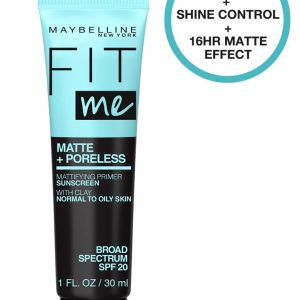 Fit Me® Matte + Poreless Primer Mattifying Face Primer Clear
