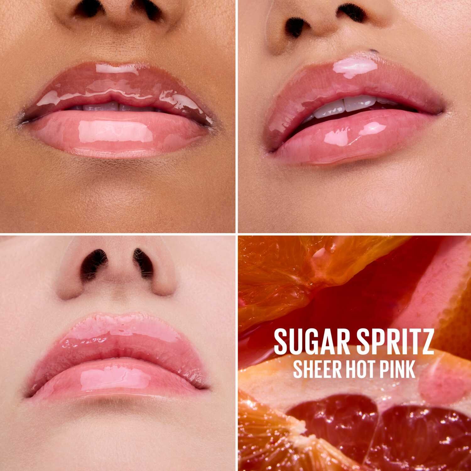 Lifter Gel Oil-in-Gel Lip Gloss with Hyaluronic Acid Sugar Spritz - Image 3