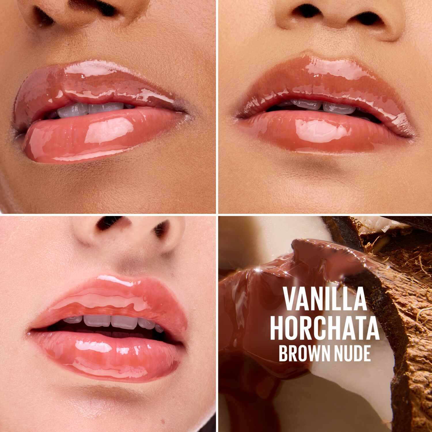 Lifter Gel Oil-in-Gel Lip Gloss with Hyaluronic Acid Vanilla Horchata - Image 3