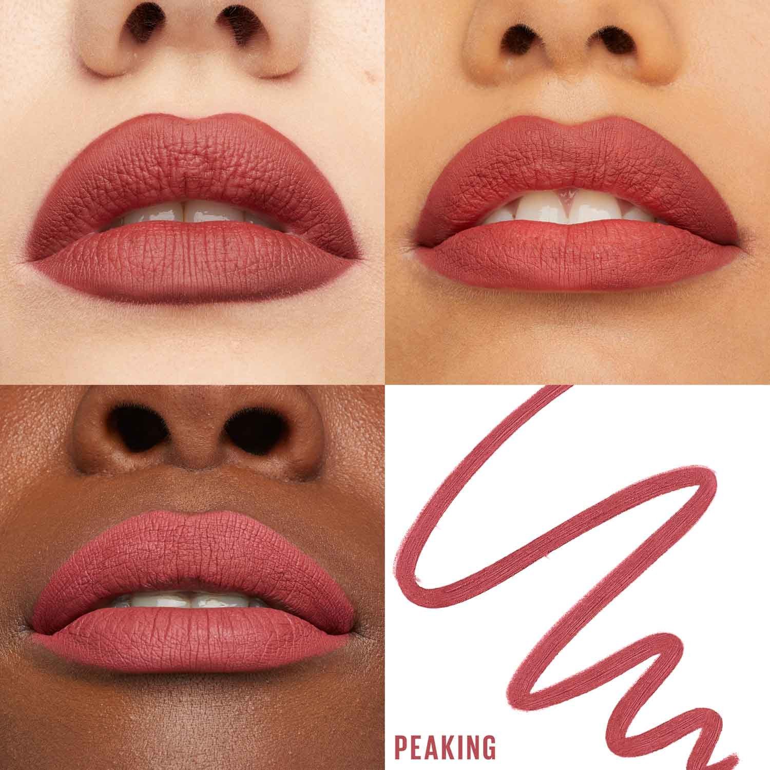 LIFTER LINER™ Lip Liner Makeup with Hyaluronic Acid Peaking - Image 2