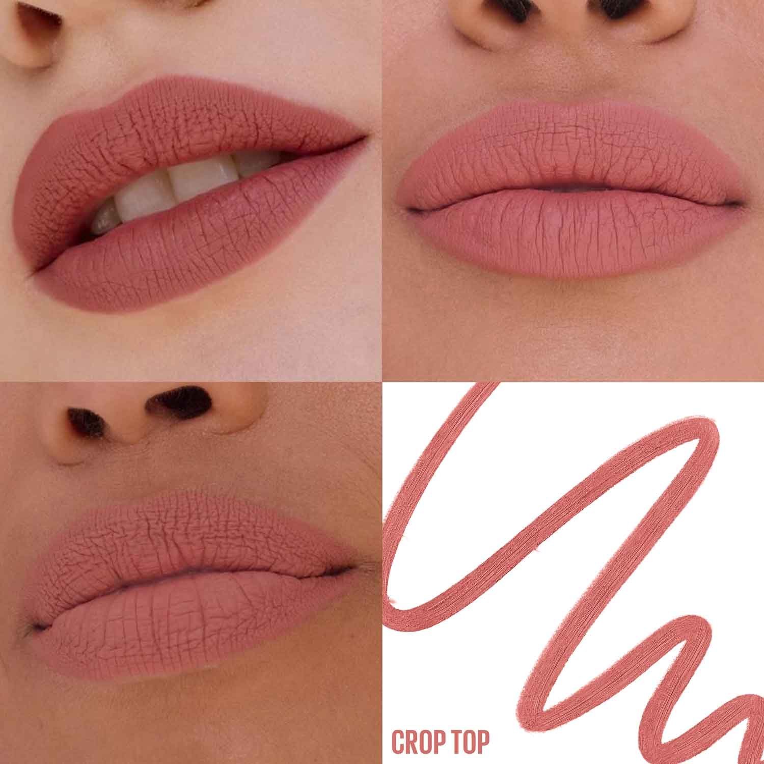 LIFTER LINER™ Lip Liner Makeup with Hyaluronic Acid Crop Top - Image 2