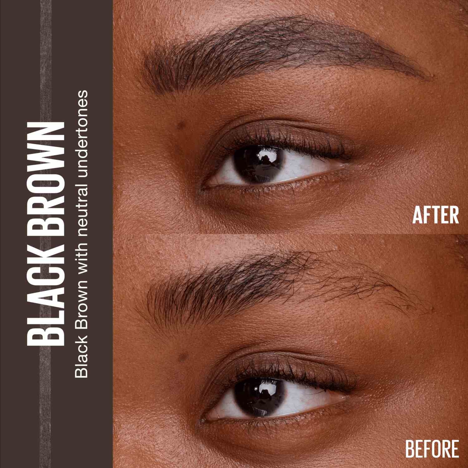 BROW ULTRA SLIM Micro-Definer Pencil Black Brown - Image 3