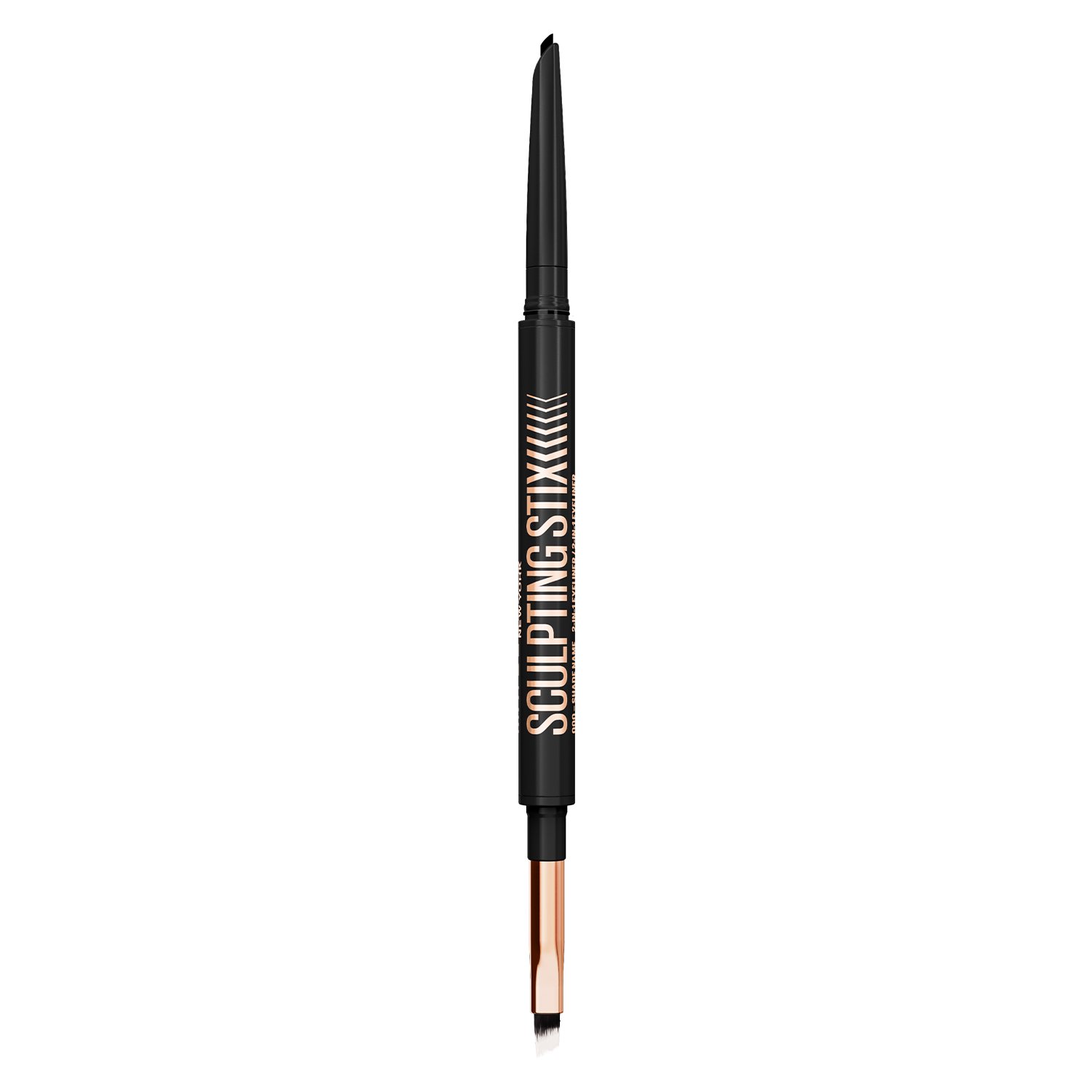 Sculpting Stix Double-Ended Eyeliner Pencil with Brush Black Blur